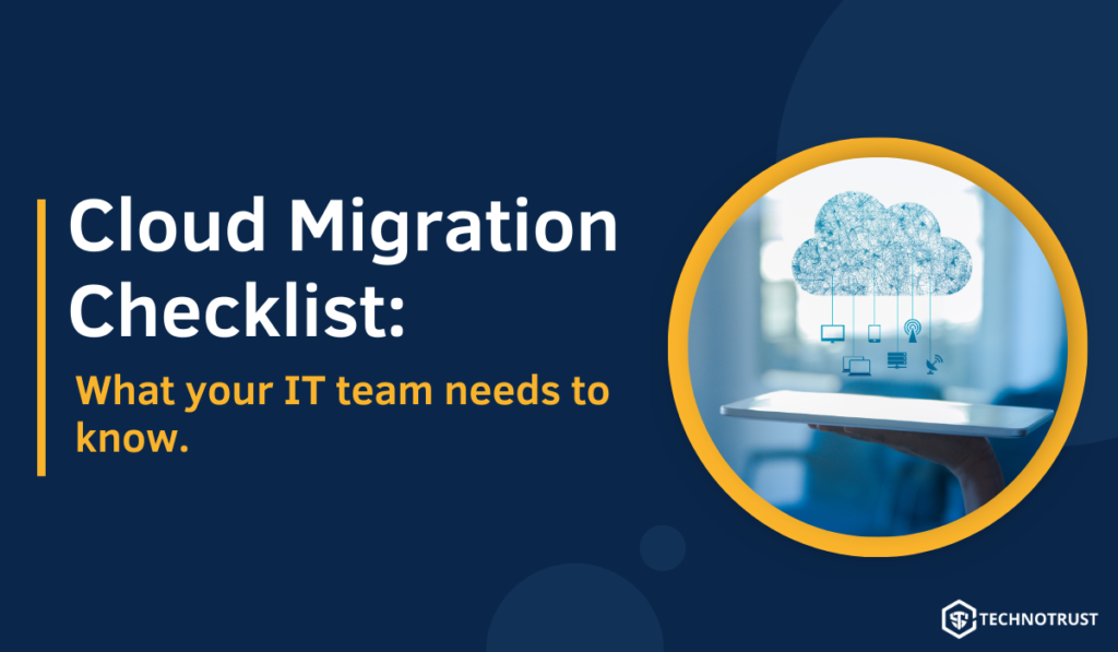 Cloud migration Checklist, Cloud migration points, Cloud migration